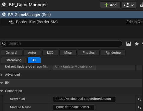 Maincloud Setup